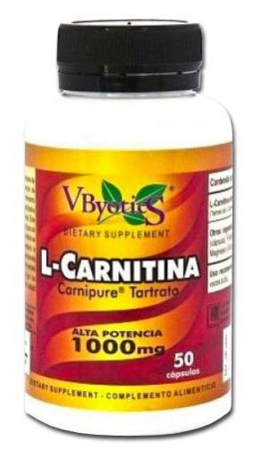 L-Carnitine Carnipure 1000 mg 50 Capsules