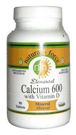 Calcium 600 mg + Vitamin D 90 Tablets