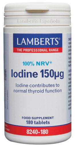 Iodine 150 µg 180 Tablets