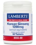 Korean ginseng 1,200 mg 60 capsules