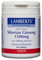 Siberian Ginseng 1,500 mg 60 Tablets