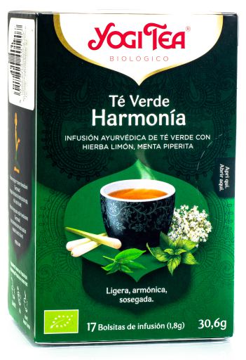 Green Tea Infusion Harmony 17 Sachets