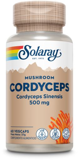 Cordyceps Extract 500 mg 60 Vegetable Capsules