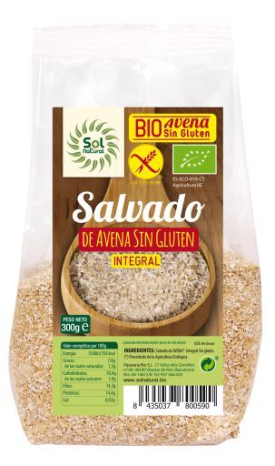 Oat Bran Gluten Bio 300 gr