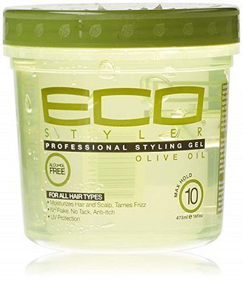 Hair Gel with Eco Styler Olive Oil