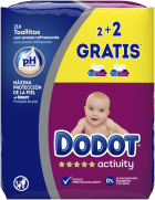 Activity Dodot Wipes Refill. 216 Units (4X54)