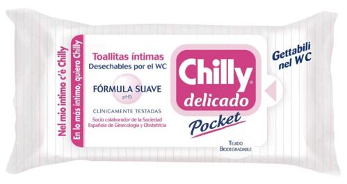 Delicate Pocket Intimate Wipes Soft Formula 12 Units