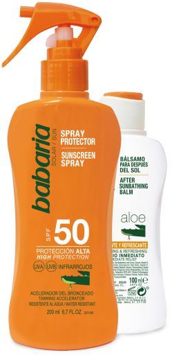 Sunscreen Spray Aloe SPF 50 + After Sun