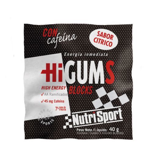 HiGums Blocks with Caffeine 5 Gummies