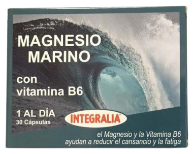 Marine Magnesium + Vitamin B6 30 Capsules