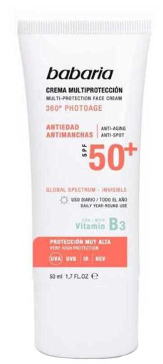 Sun Cream Spf 50 + Anti-Aging 50 ml