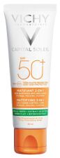 Capital Soleil Mattifying Photoprotector 3 in 1 SPF 50+ 50 ml