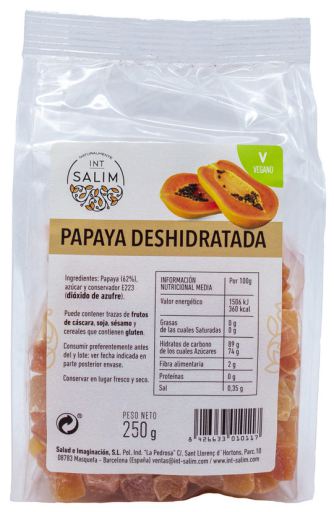 Dehydrated Papaya 250 gr