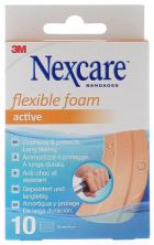 Nexcare Active Flexible Foam Dressing Strips 6 x 10 cm