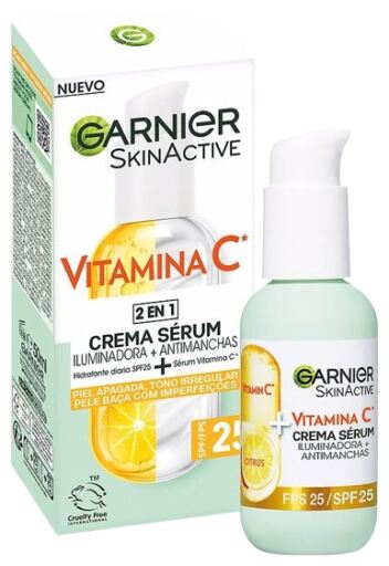 Skin Active Vitamin C Serum Cream SPF 25 50 ml