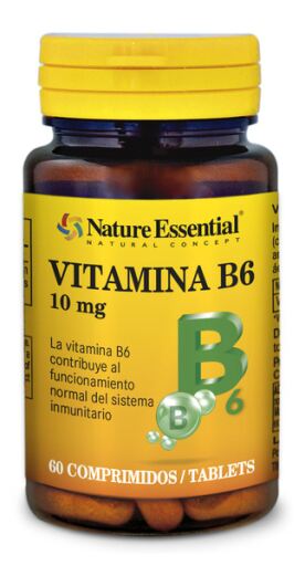 Vitamin B6 10 mg 60 Tablets