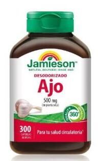 Deodorized Garlic 500 mg 300 Capsules