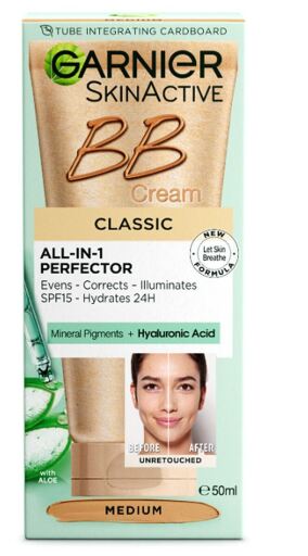 SkinActive BB Cream Classic Medium Tone SPF15 50 ml