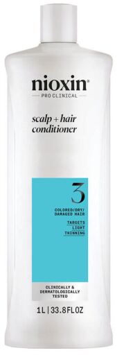 System 3 Conditioner for Colored and Damaged Hair with Mild Weakening