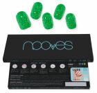 Jade Glitter Glam Green Gel Nail Foils 20 Units