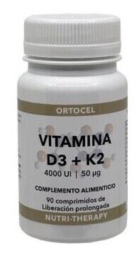 Nutri-Therapy Vitamin D3+K2 90 Tablets