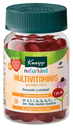 Multivitamins for Kids 30 Gummies Strawberry Flavor