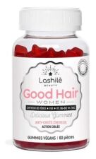 Lashile Good Hair Women Sugar-Free Red Fruits 60 Gummies